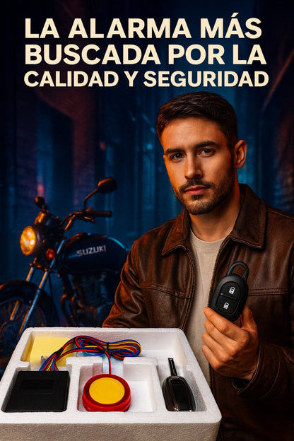 ALARMA MOTO CON ENCENDIDO A DISTANCIA EN $109.900
